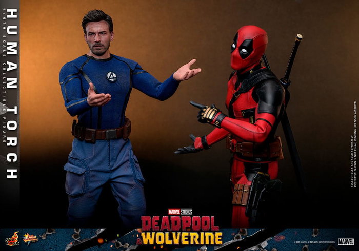 Hot Toys Deadpool & Wolverine Movie Masterpiece Human Torch 31 cm Hot Toys Deadpool & Wolverine Movie Masterpiece Human Torch 31 cm