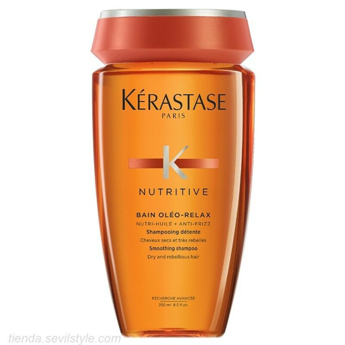 Kerastase Nutritive Bain Oleo Relax Champú Suavizante Cabello Seco y Difícil de Desenredar 250 ml