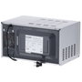 Severin MW 7771 microondas 2 en 1 con función de grill, negro/plateado