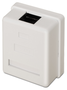 Aisens Roseta de superficie RJ45 Cat.6 UTP 1 toma Blanco A139-0301