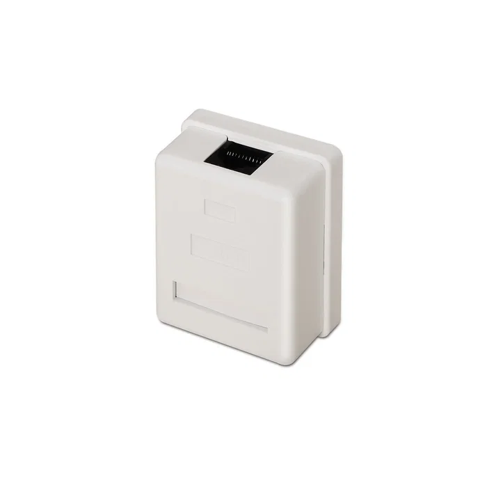 Aisens Roseta de Superficie RJ45 Cat.6 UTP A139-0301 Blanco