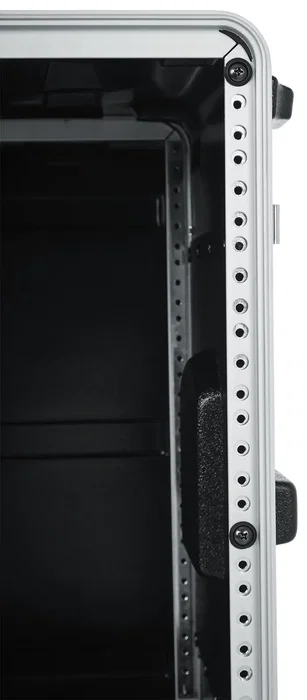 Gator Rack de audio de 10U con ruedas - Negro