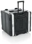 Gator Rack de audio de 10U con ruedas - Negro