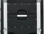 Gator Rack de audio de 10U con ruedas - Negro