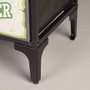 Max Home Cómoda Vintage 5 Cajones 103x30x56 cm Acero MDF y Poliéster