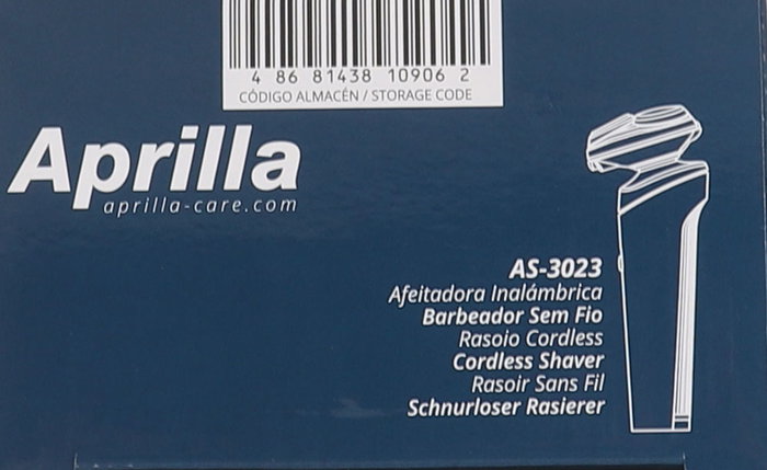 Inde Maquinilla de afeitar inalámbrica con 3 cabezales