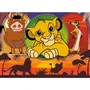 Liscianigiochi LIS8008324109753 - Rompecabezas MaxiFloor El Rey León, 4 Puzzles de 48 Piezas, Juguete para Niños +4 años