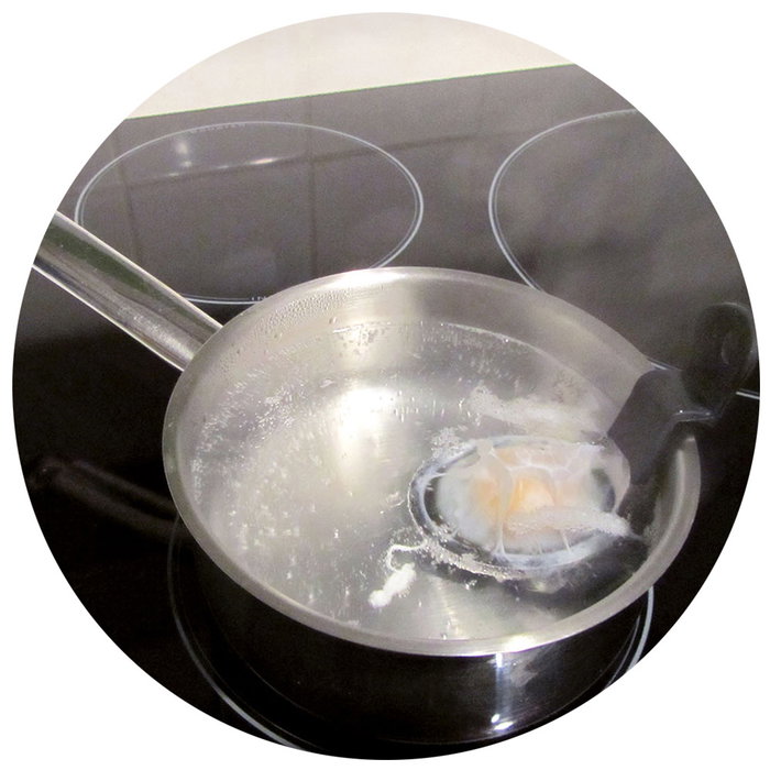 Cook Concept Juego de 2 Escalfadores de Huevo para Pochados Perfectos, Apto Lavavajillas