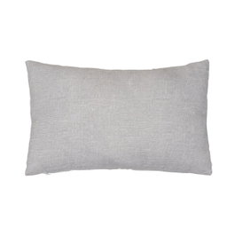 Ixia Cojín Gris Claro Algodón-Poliéster 50 X 30 cm