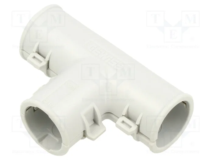 GEWISS Conector angular 90° GW FIT 20mm gris GEWISS Conector angular 90° GW FIT 20mm gris