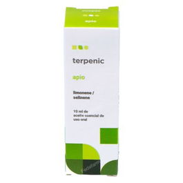 TERPENIC Aceite Esencial Alimentario Apio 10Ml. Drenante Hepato-renal, Diurético, Tónico Digestivo, Calmante