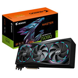 Gigabyte RTX 5090 Aorus Master 32GB GDDR7 Tarjeta Gráfica - GV-N5090AORUS M-32GD
