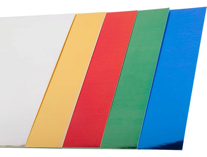 Liderpapel Cartulina A4 235 g/m2 Metalizada 5 Colores Surtidos Paquete 50 Hojas Manualidades y Cartelería