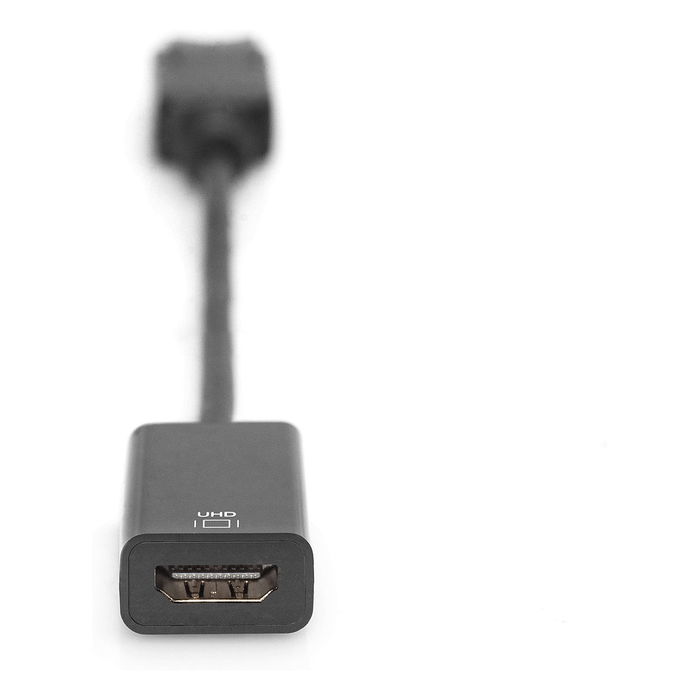 Digitus Adaptador/Convertidor Activo DisplayPort a HDMI, 0.2m
