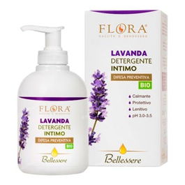 FLORA Gel Íntimo Lavanda Calma Protege Suaviza 250 Ml