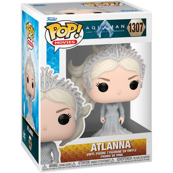 Funko Figura POP DC Comics Aquaman y el Reino Perdido Atlanna 9cm