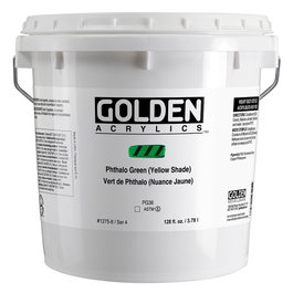 Golden Heavy Body Colores Acrílicos Thalo Verde (Amarillo) 3.78 L