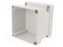 FIBOX MNX Carcasa Universal de Policarbonato Gris