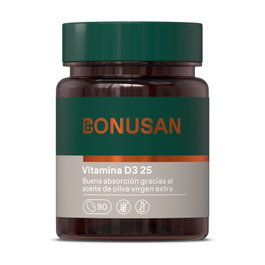 Bonusan Vitamina D3 25mcg 1000UI 90 Perlas