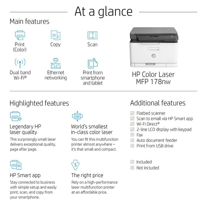 HP Color Laser MFP 178nw HP Color Laser MFP 178nw