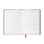 Dohe Agenda Anual Síntex 14x20 cm DP Negro 2026