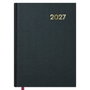 Dohe Agenda Anual Sintex 2026 Negro 14x20cm Día Página