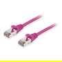 EQUIP Patchkabel Cat6A S/FTP LSZH 2xRJ45 20.00m Lila 606810