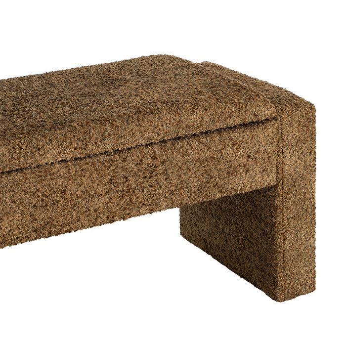 Banco Baúl Ocre Dm-Tejido 117 X 43 X 45 cm