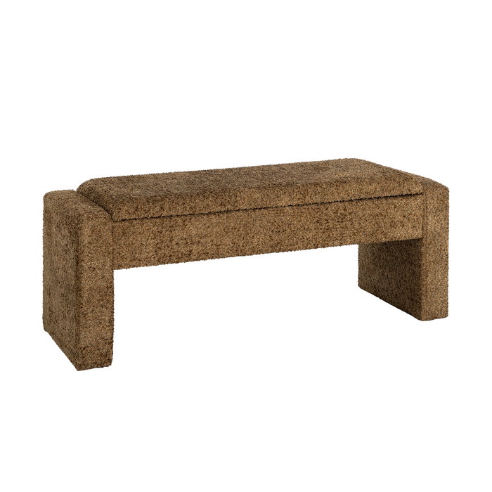 Banco Baúl Ocre Dm-Tejido 117 X 43 X 45 cm