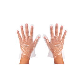 Bifull Guantes Desechables Polietileno HDPE 0,6g/pc Talla Única Pack 100 Unidades