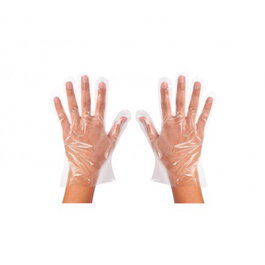 Bifull Guantes Desechables Polietileno HDPE Talla Única (100 Unidades)