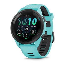 Garmin Forerunner 265 Reloj Deportivo con GPS AMOLED Pantalla Táctil 8GB Bluetooth Wifi Color Negro Azul