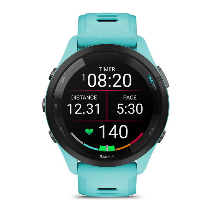 Garmin Forerunner 265 Reloj Deportivo con GPS AMOLED Pantalla Táctil 8GB Bluetooth Wifi Color Negro Azul