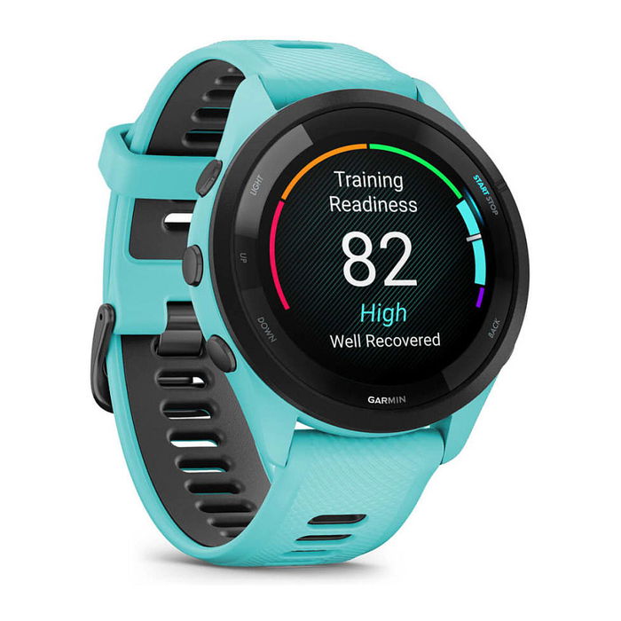 Garmin Forerunner 265 Reloj Deportivo con GPS AMOLED Pantalla Táctil 8GB Bluetooth Wifi Color Negro Azul