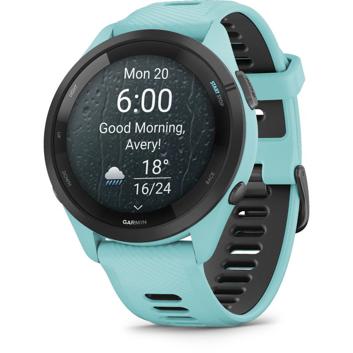 Garmin Forerunner 265 Negro, Azul