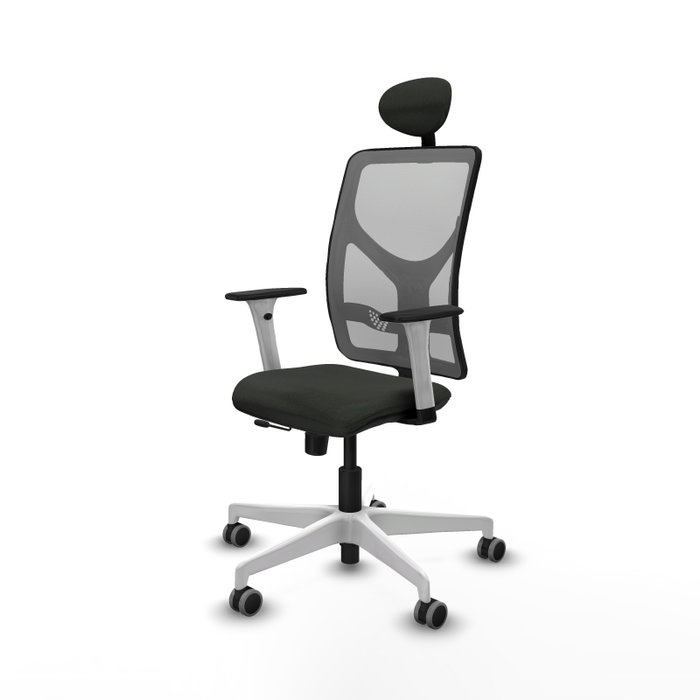 PIQUERAS Y CRESPO Silla de oficina Motilla con mecanismo Sincro/Traslack Negro y Gris PIQUERAS Y CRESPO Silla de oficina Motilla con mecanismo Sincro/Traslack Negro y Gris