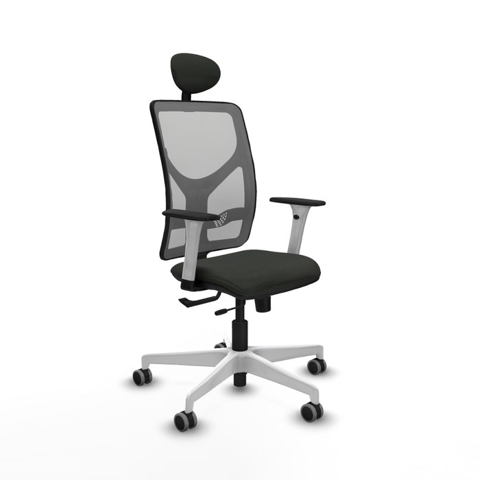 PIQUERAS Y CRESPO Silla de oficina Motilla con mecanismo Sincro/Traslack Negro y Gris PIQUERAS Y CRESPO Silla de oficina Motilla con mecanismo Sincro/Traslack Negro y Gris