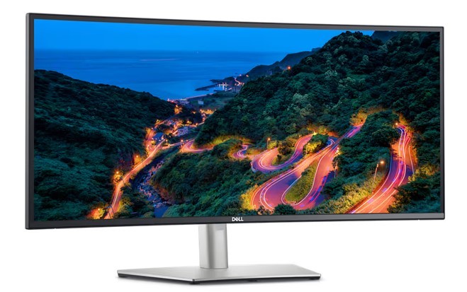 DELL UltraSharp U3423WE Monitor Curvo 34,1 pulgadas WQHD IPS Plata