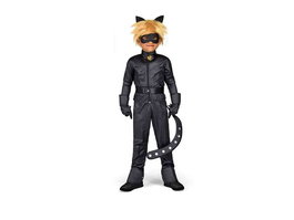 My Other Me Disfraz Infantil Cat Noir Chaqueta Pantalón Cinturón Guantes Antifaz Peluca Anillo Talla 6-8 Años