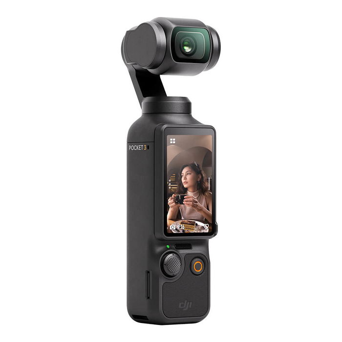 DJI Osmo Pocket 3 - Cámara 4K con Gimbal Estabilizador de 3 Ejes, 9.4 MP, 240 fps, Negro