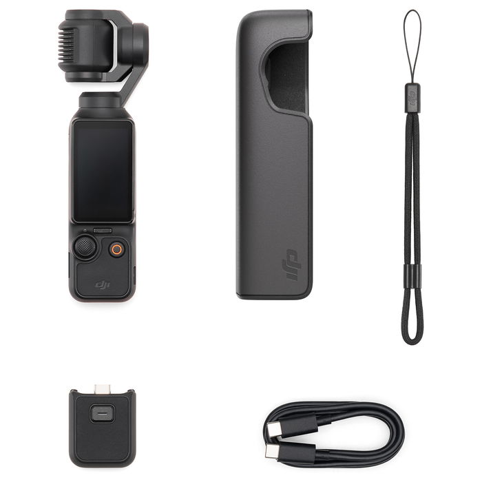 DJI Osmo Pocket 3 - Cámara 4K con Gimbal Estabilizador de 3 Ejes, 9.4 MP, 240 fps, Negro