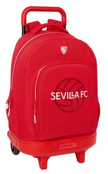 Safta Mochila Grande con Ruedas Compact Extraíble Sevilla F.C.