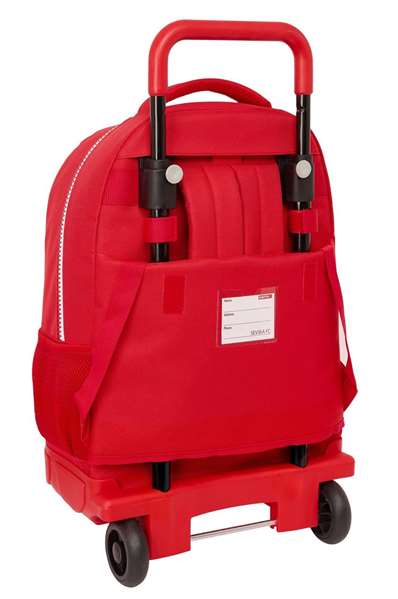 Safta Mochila Grande con Ruedas Compact Extraíble Sevilla F.C.