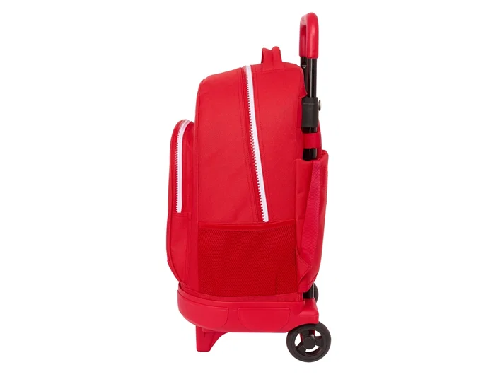 Safta Mochila Grande con Ruedas Compact Extraíble Sevilla F.C. Corporativa Escolar 450x330x220 mm