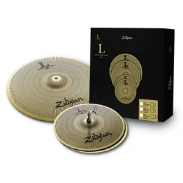 ZILDJIAN Juego de platos L80 Low Volume 13Â-18Â pulgadas
