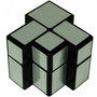 Qiyi Cubo Rubik Mirror 2x2 Plata - Original y elegante