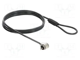 DeLOCK 20974 Candado para portátil con llave y cable de 1,5 m