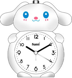 SAMI Despertador infantil muñeco perro con melodía DM6223