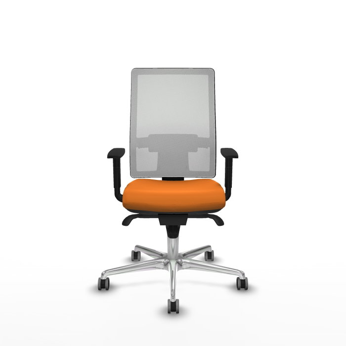 PIQUERAS Y CRESPO Silla de oficina Horna Naranja y Blanco PIQUERAS Y CRESPO Silla de oficina Horna Naranja y Blanco