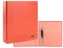 Liderpapel Carpeta de 2 anillas 25mm mixtas tamaño cuarto acabado cuero